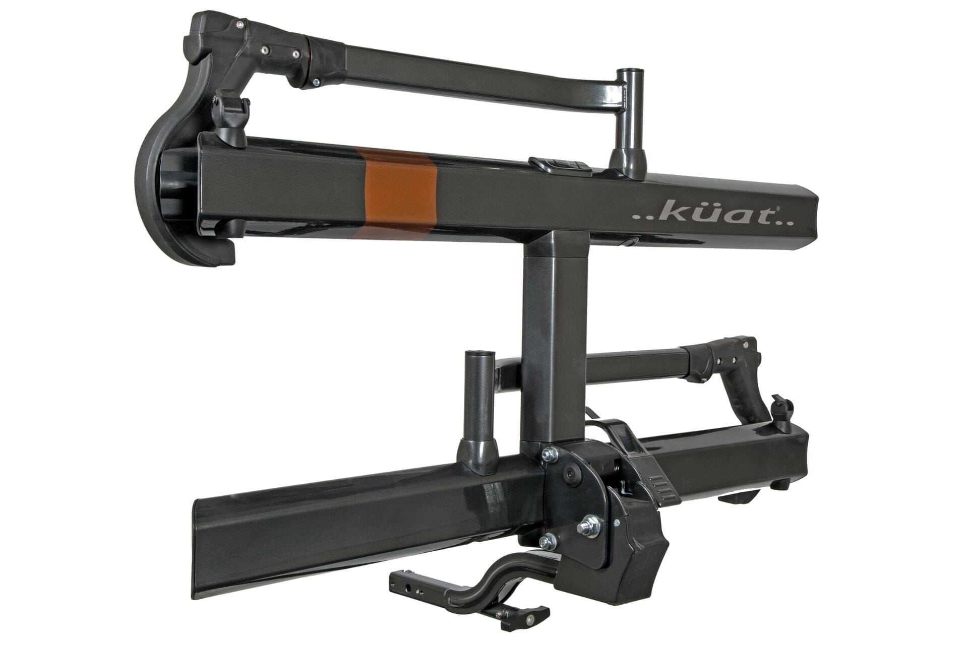 Kuat Sherpa 2.0 2-Bike Car Rack - 2" Receiver CAR RACKS Melbourne Powered Electric Bikes Grey Metallic & Orange Anodize