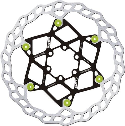 Galfer Floating Disc Wave 6 Bolt 2.0mm - With Green Pins BRAKE ROTORS Melbourne Powered Electric Bikes