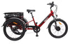 TEBCO Transporter Electric Trike ELECTRIC TRIKES Melbourne Powered Electric Bikes Red 