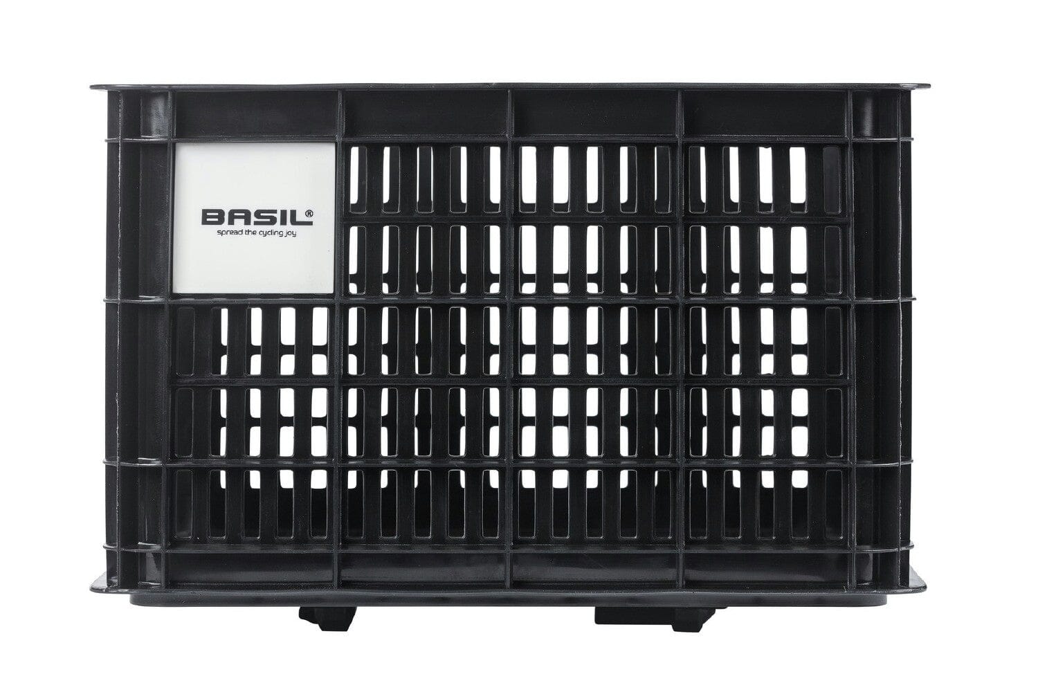 Basil Crate MIK Recycled - M 29.5L Black BASKETS Melbourne Powered Electric Bikes