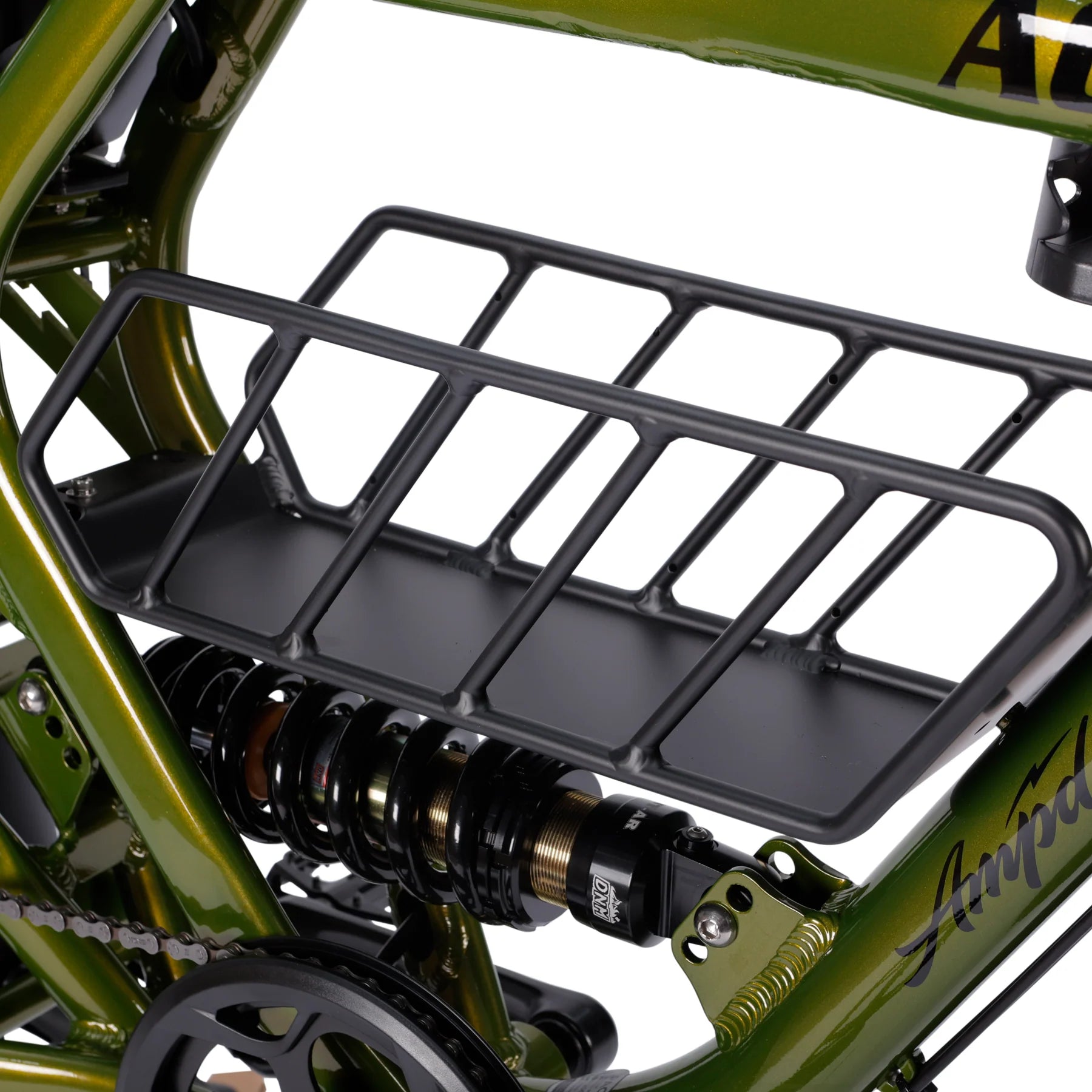 Ampd Bros Frame Cargo Basket Series 3 CARGO RACKS Melbourne Powered Electric Bikes