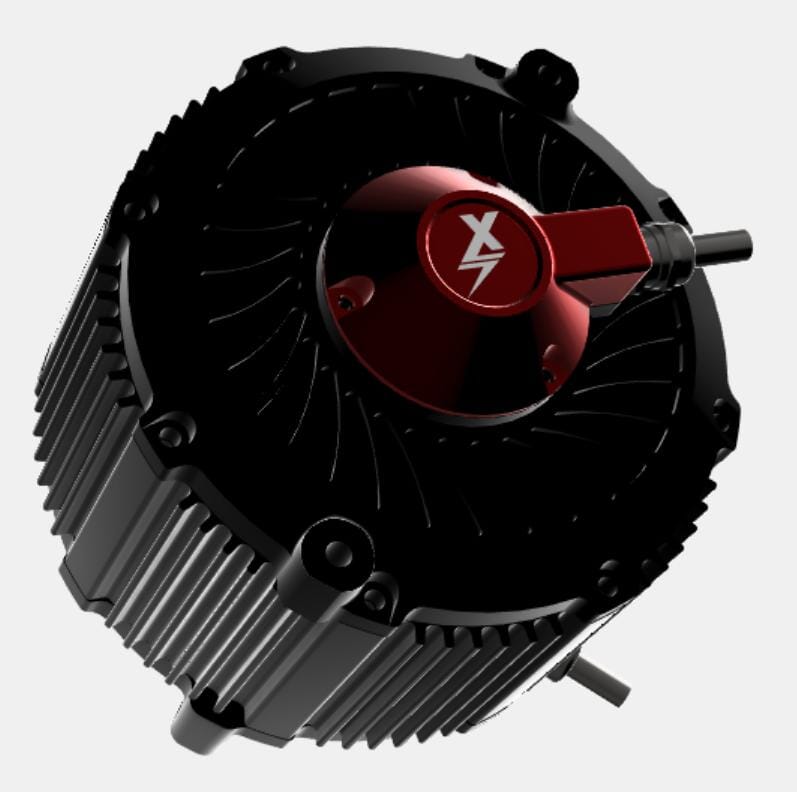 SurRon Light Bee Motor Upgrade SUR-RON PARTS Melbourne Powered Electric Bikes Red