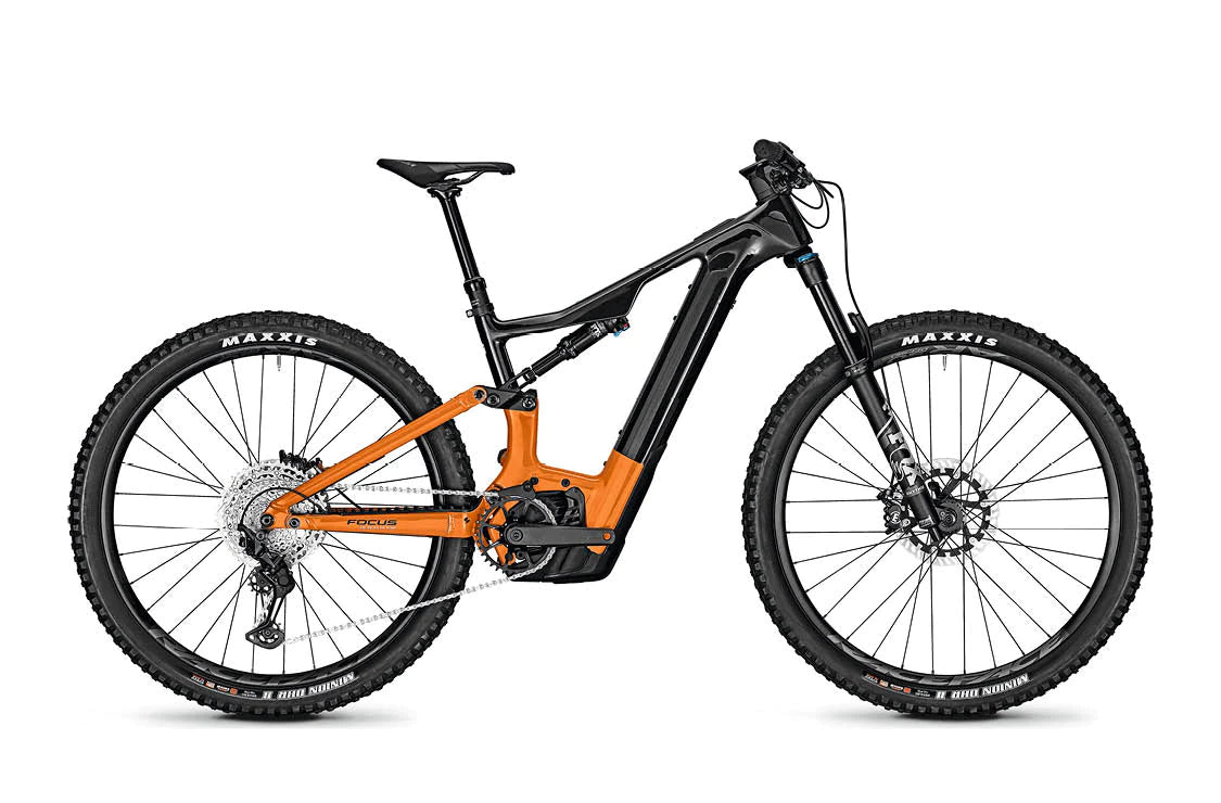 Focus Jam² 8.8 Electric Mountain Bike 750Wh - 2023 MTB E-BIKES Melbourne Powered Electric Bikes Carbon Raw - Rustorange Small