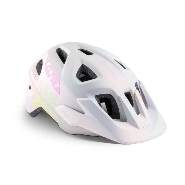 MET Eldar Youth Helmet - Iridescent White 52-57cm HELMETS Melbourne Powered Electric Bikes
