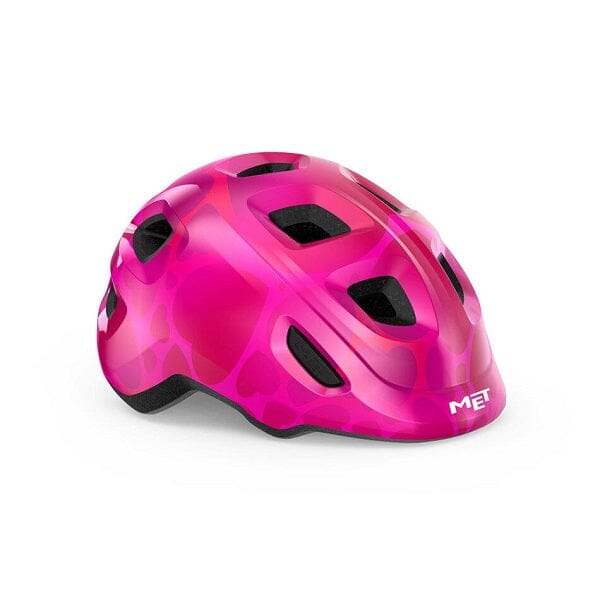 MET Hooray MIPS Kids Helmet Pink Hearts HELMETS Melbourne Powered Electric Bikes