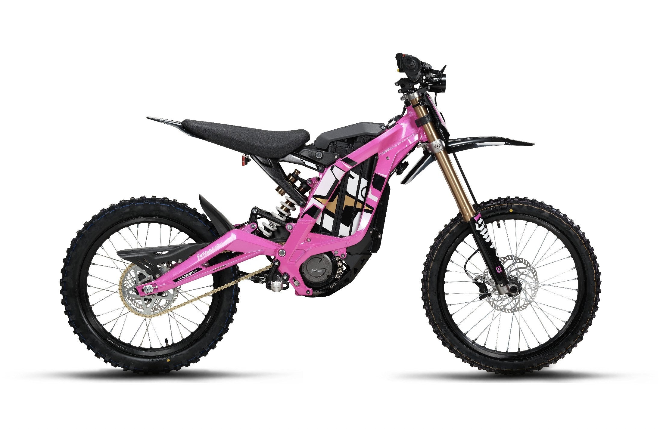SurRon Light Bee X Electric Dirt Bike - Neon Pink Edition