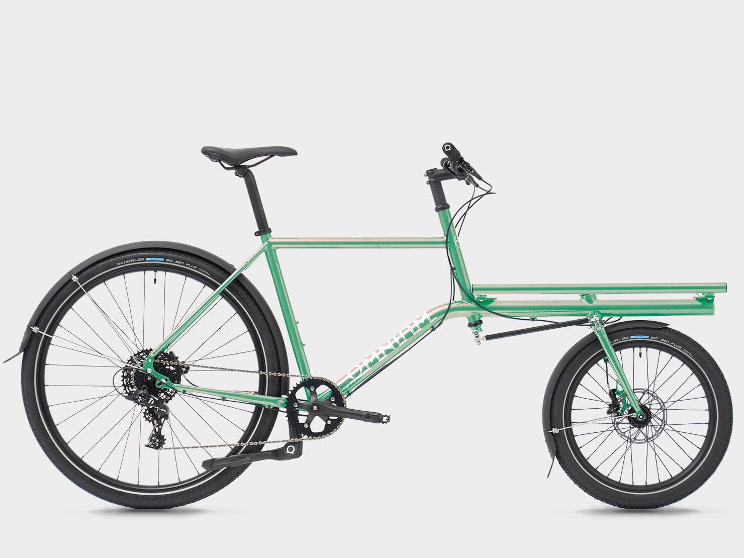 Omnium Cargo Mini-max V3 Complete Cargo Bike Front Loader Melbourne Powered Electric Bikes Large Intergalactic Guacamole