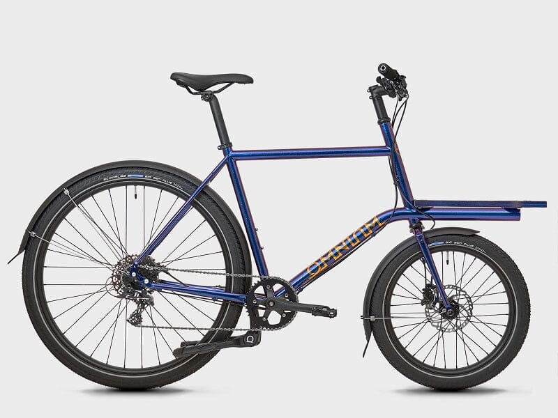 Omnium Mini V3 Complete Cargo Bike CARGO BIKES Melbourne Powered Electric Bikes Blurple X-Small