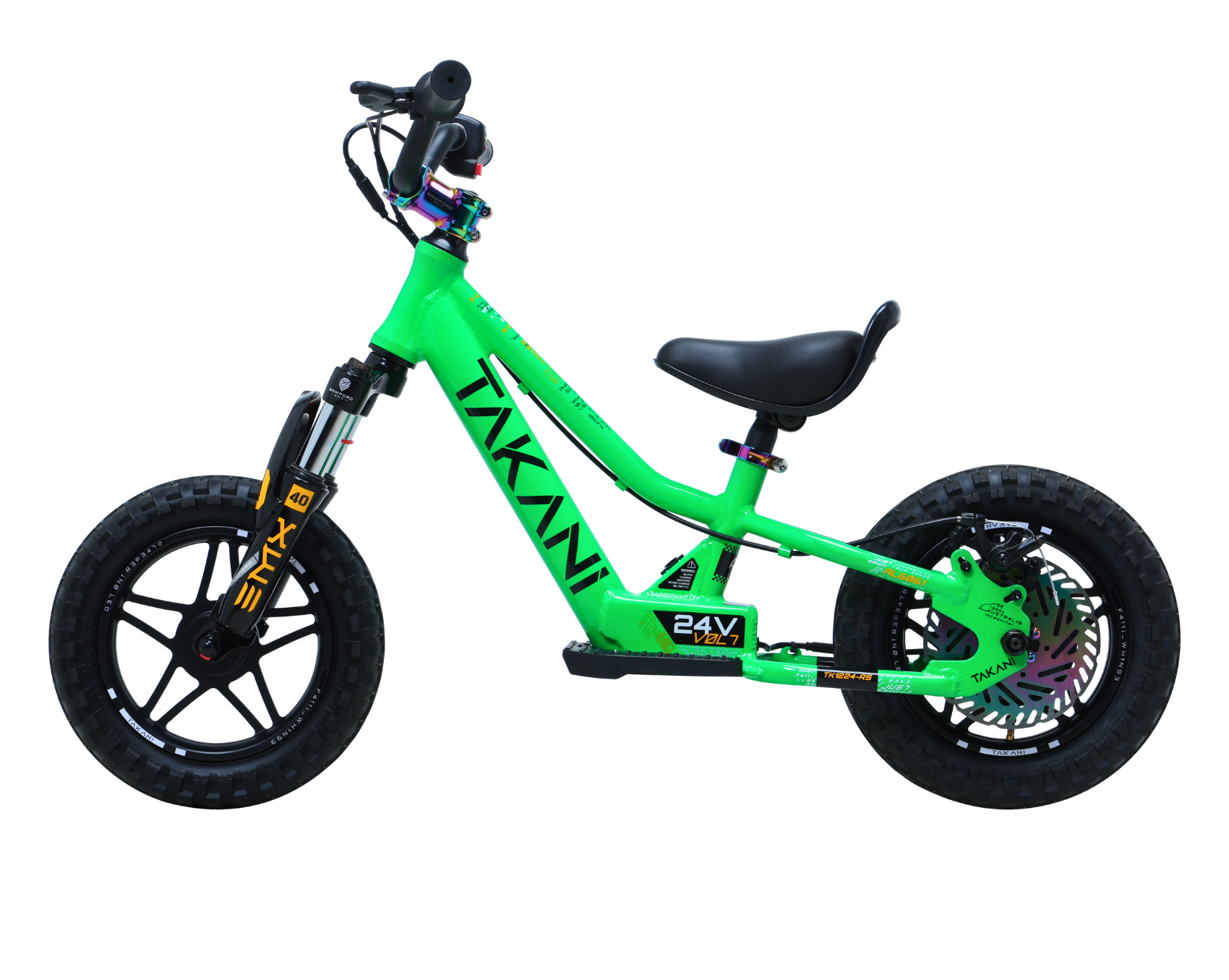 Takani 12 Electric Balance Bike Melbourne Powered Electric Bikes