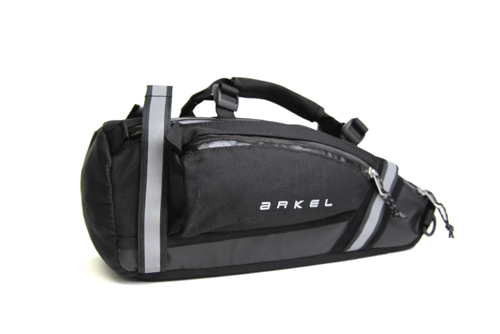 Arkel TailRider Trunk Bag RACK BAGS Melbourne Powered Electric Bikes Black