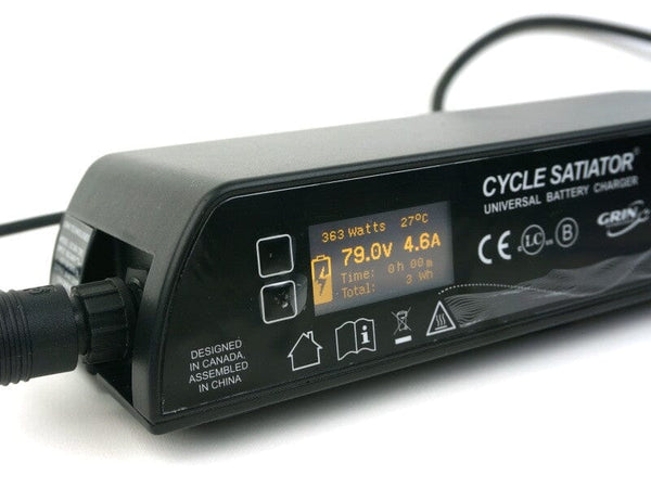 Grin Tech Cycle Satiator - High Voltage Model (5A max) BATTERY CHARGERS Melbourne Powered Electric Bikes 