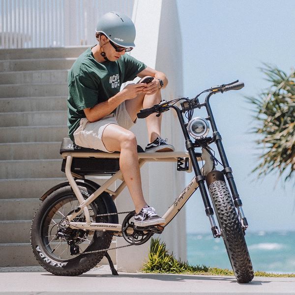 Ampd Bros Urban Bike Helmet HELMETS Melbourne Powered Electric Bikes 