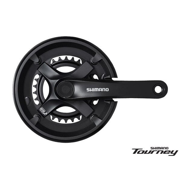 Shimano Fc-ty501 Front Crankset 175mm 42-34-24 Black PARTS Melbourne Powered Electric Bikes & More