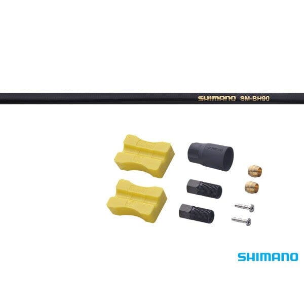 Sm-bh90-ss Disc Brake Hose 1000mm Straight Connect Black Melbourne Powered Electric Bikes & More