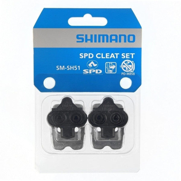 Shimano Sm-sh51 Spd Cleat Set Single-release W/new Cleat Nut Melbourne Powered Electric Bikes & More 