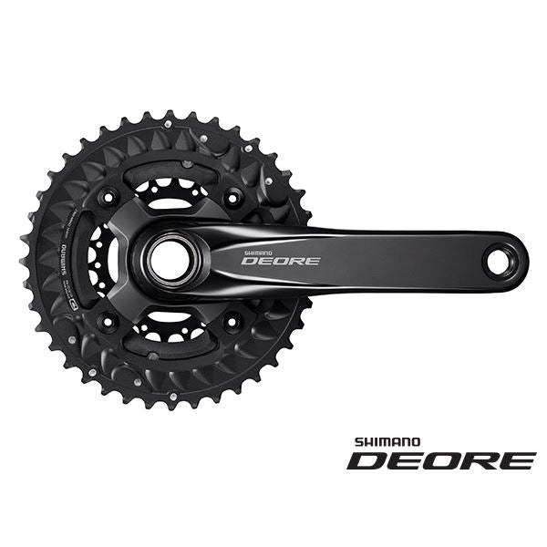 Shimano Fc-m6000 Front Crankset Deore 175mm 40-30-22 CRANKSETS Melbourne Powered Electric Bikes & More
