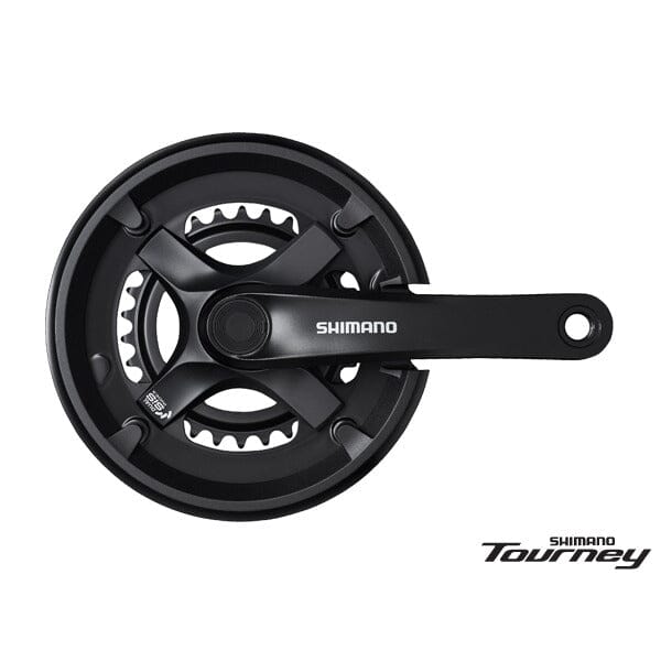 Shimano Fc-ty501 Front Crankset 170mm 42-34-24 Black PARTS Melbourne Powered Electric Bikes & More