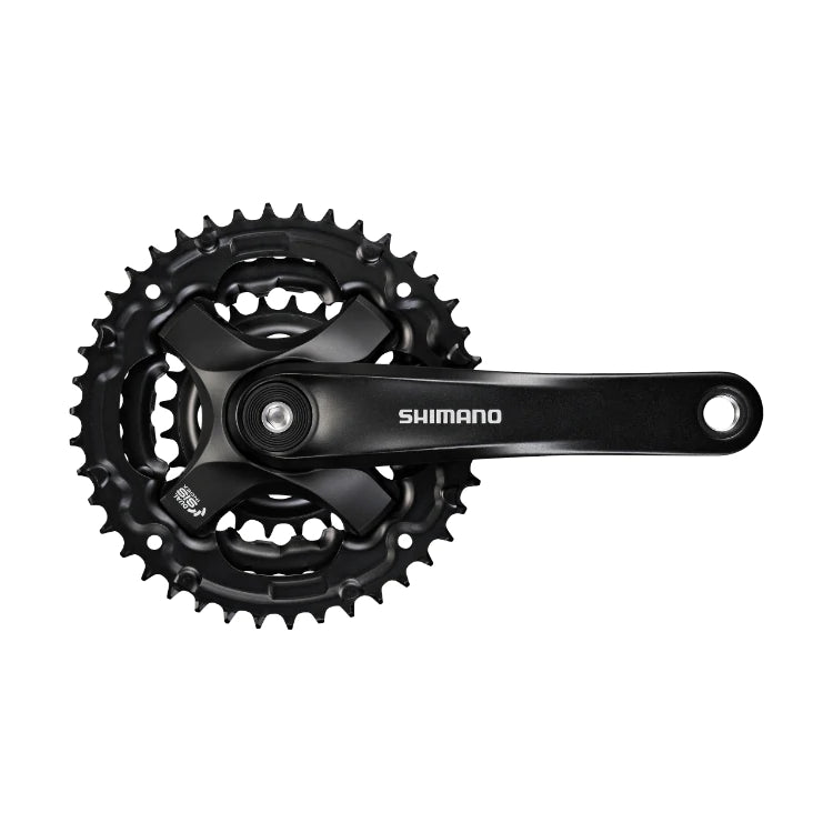 Shimano Fc-ty501 Front Crankset 170mm 48-38-28 Black CRANKS Melbourne Powered Electric Bikes