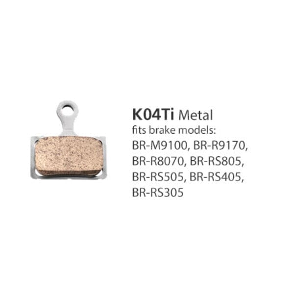Shimano Br-r9170 Metal Pads & Spring K04ti Also Br-m9100 BRAKE PADS Melbourne Powered Electric Bikes & More