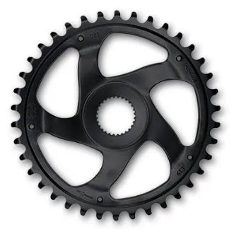 Kmc Bosch Gen 4 Chainring 11/128" X 38t Black 7075-t6 Cnc BOSCH CHAIN RINGS & DRIVE COVERS Melbourne Powered Electric Bikes 