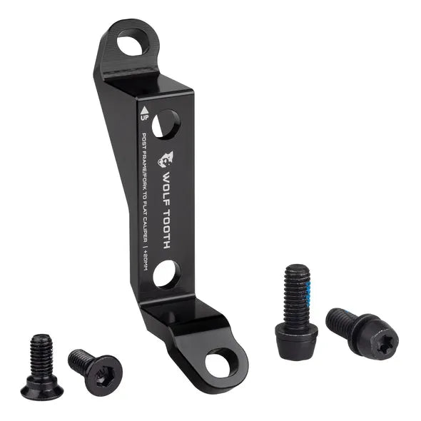 Wolf Tooth Post To Flat Mount Adapter BRAKE ADAPTERS Melbourne Powered Electric Bikes