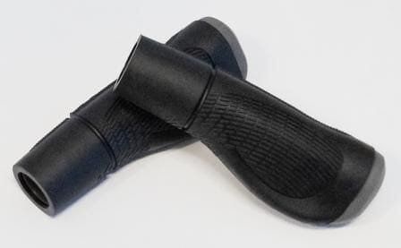 Grips Dual Density Comfort Grip Atomical Closed End 128mm Black/grey HANDLEBAR GRIPS Melbourne Powered Electric Bikes & More