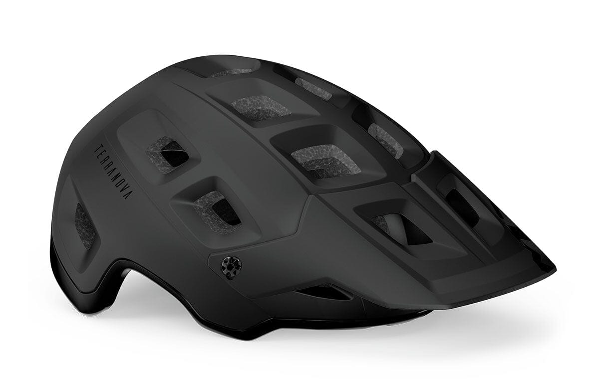 Met Terranova Mips Mtb Helmet HELMETS Melbourne Powered Electric Bikes Small Matt Glossy Black