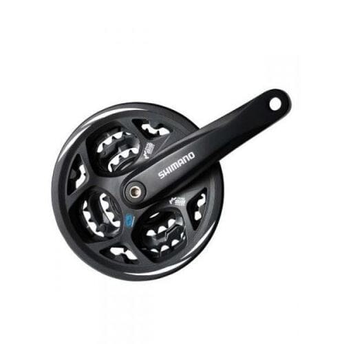 Shimano Fc-m311 Front Crankset 175mm 48-38-28 Black W/cg PARTS Melbourne Powered Electric Bikes & More