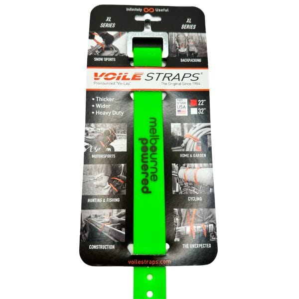 Voile Strap Melbourne Powered Custom Xl Series 22inch Green BIKE STRAPS Melbourne Powered Electric Bikes 