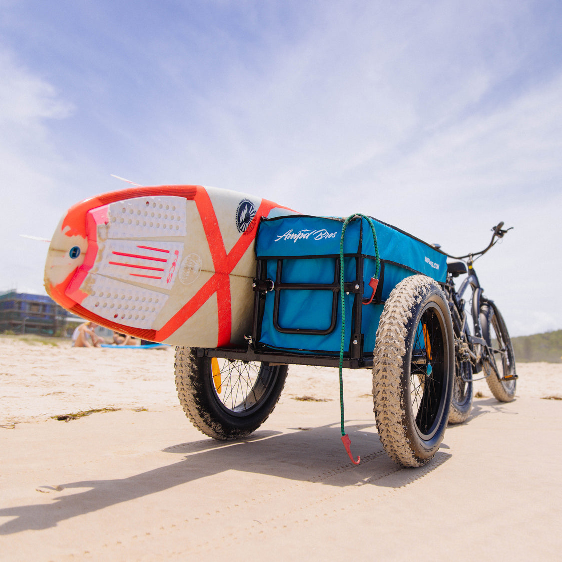 Beach Deluxe Bike Trailer