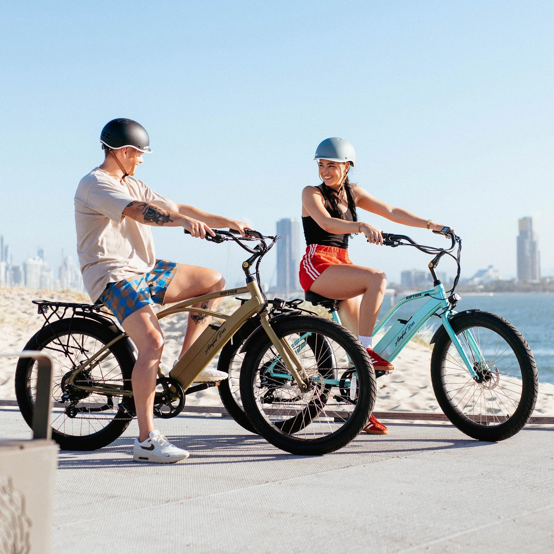 Ampd Bros Riptide 3 Beach Cruiser E-Bike CRUISER E-BIKE Melbourne Powered Electric Bikes 