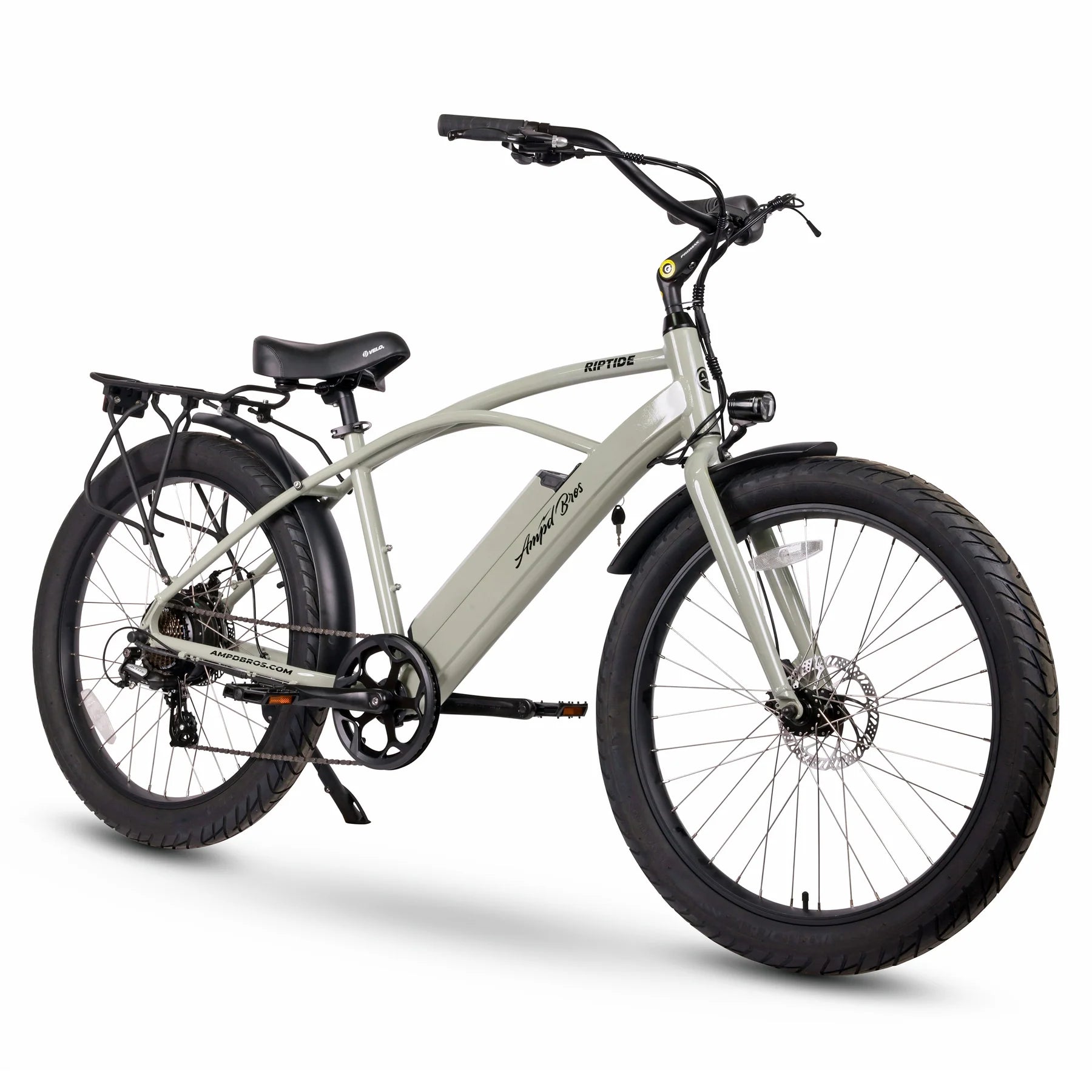 Ampd Bros Riptide 3 Beach Cruiser E-Bike CRUISER E-BIKE Melbourne Powered Electric Bikes Battle Grey 