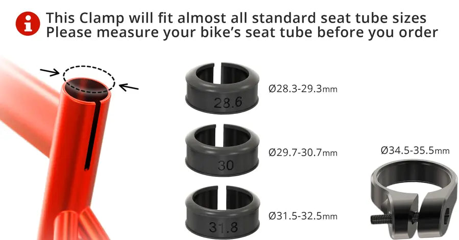 Seatylock X Lock Seatpost Clamp