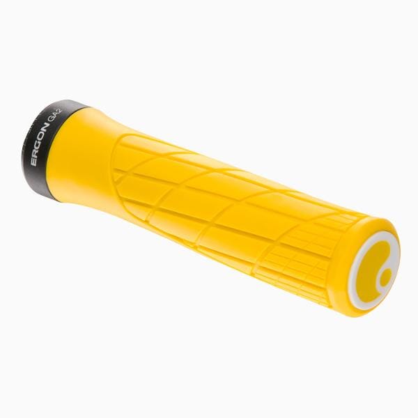 Ergon Grip GA2 Mountain Bike Grip HANDLEBAR GRIPS Melbourne Powered Electric Bikes Yellow 