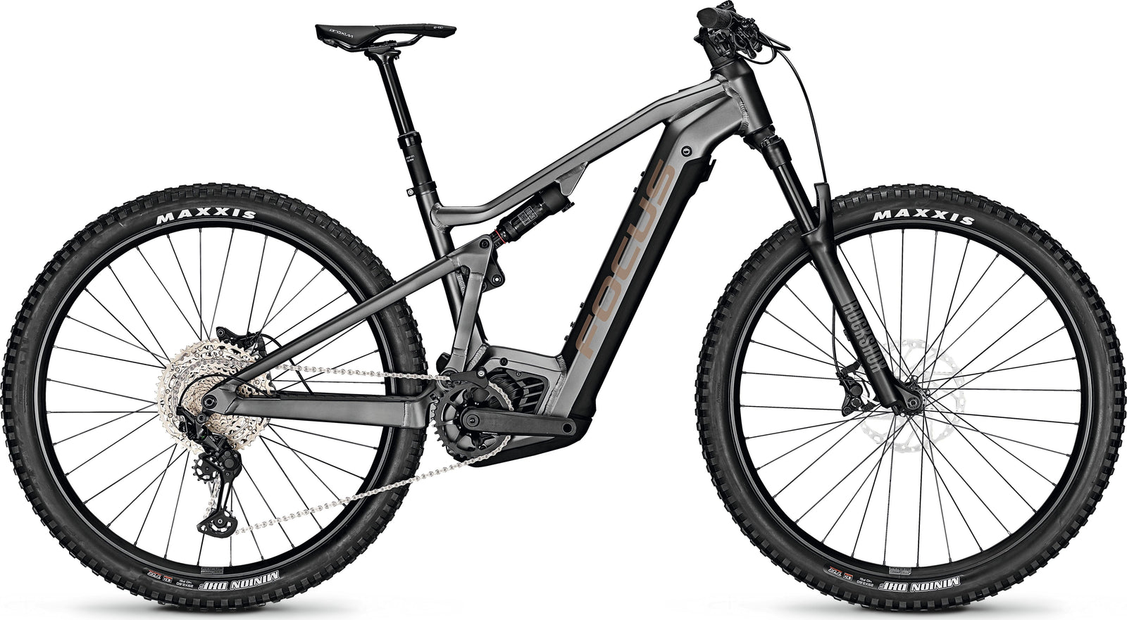 Focus Thron² 6.8 Electric Mountain Bike 750Wh - 2023 MTB E-BIKES Melbourne Powered Electric Bikes Medium Diamond Black 