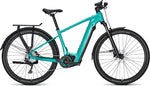 Focus Aventura² 6.7 Electric Bike 625Wh - 2023 MTB E-BIKES Melbourne Powered Electric Bikes Blue Green Small 