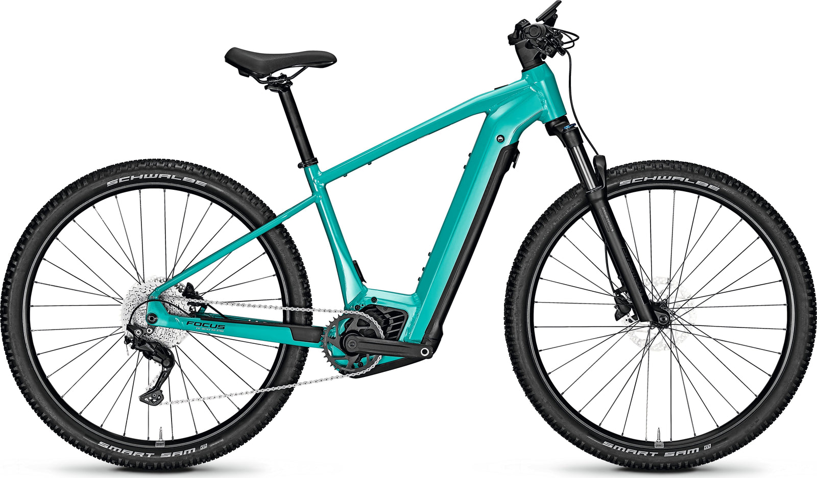 Focus Jarifa² 6.7 Electric Bike 625Wh - 2023 COMMUTER E-BIKES Melbourne Powered Electric Bikes Bluegreen Glossy - Black X-Small 