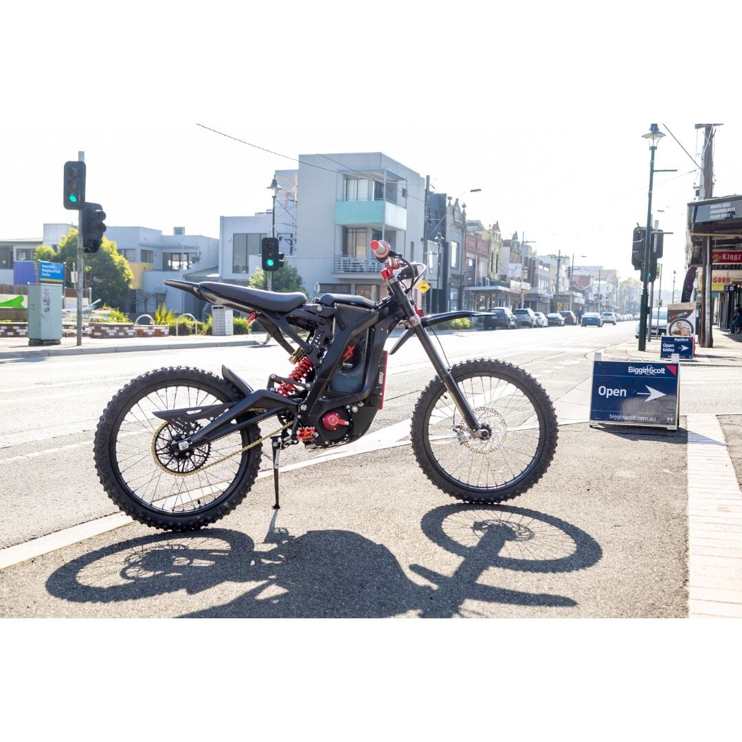 EBMX upgraded Surron Light Bee X E-MOTO Melbourne Powered Electric Bikes 