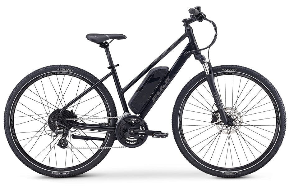 Fuji E-Traverse 2.1 Step-Through Hybrid Electric Bike STEP THRU E-BIKES Melbourne Powered Electric Bikes 