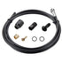 Tektro/Trp Banjo Hose Kit W/Banjo Unit Kit Kevler Hoselength 1800 Mm Black