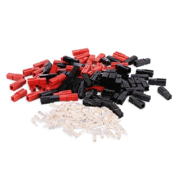 Anderson Powerpole Red & Black Connector Pack (Including Crimps) E-BIKE PARTS Melbourne Powered Electric Bikes 