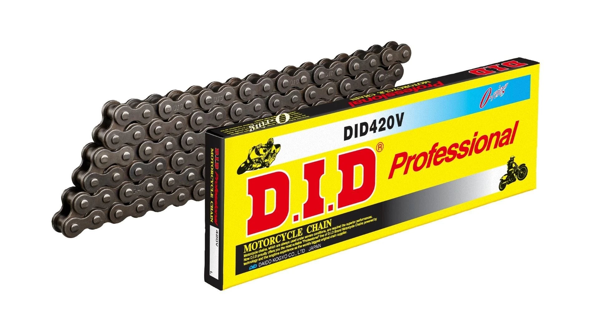 DID #420 VO Standard O-Ring Chain 120L - RJ-Clip