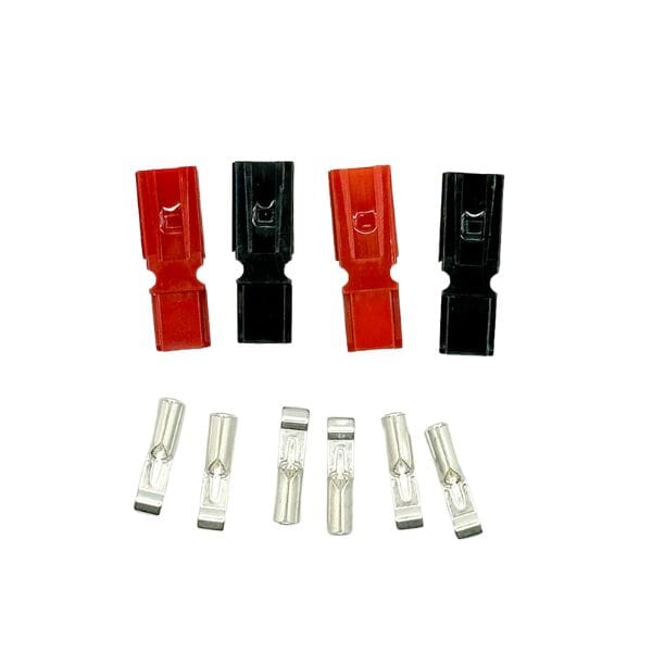 Anderson Powerpole Red & Black Connector Pack (Including Crimps) E-BIKE PARTS Melbourne Powered Electric Bikes 