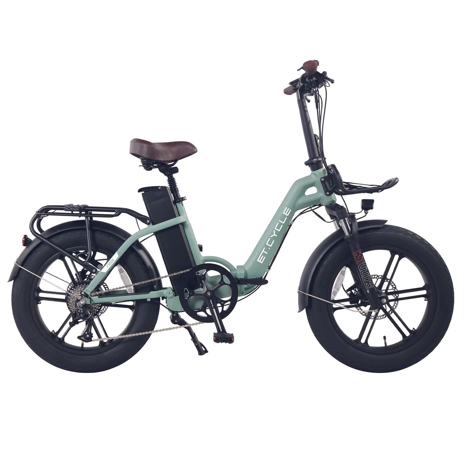 ET-Cycle F1000 Folding Fat Tyre E-Bike