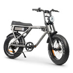 Ampd Bros Ace-X Plus Fat Tyre Electric Bike FAT TYRE E-BIKES Melbourne Powered Electric Bikes Titanium 