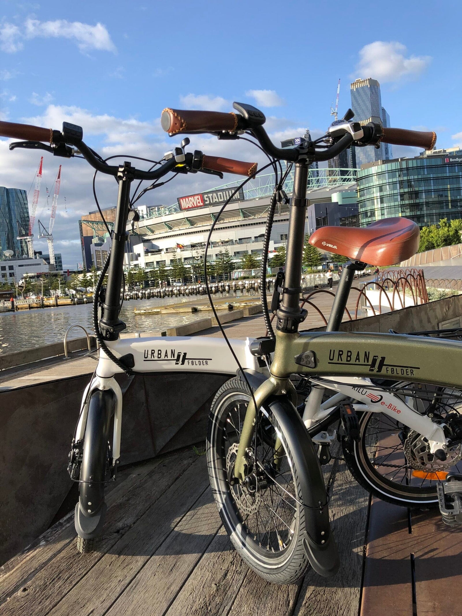 Rilu Urban Folding E-Bike FOLDING E-BIKES Melbourne Powered Electric Bikes 