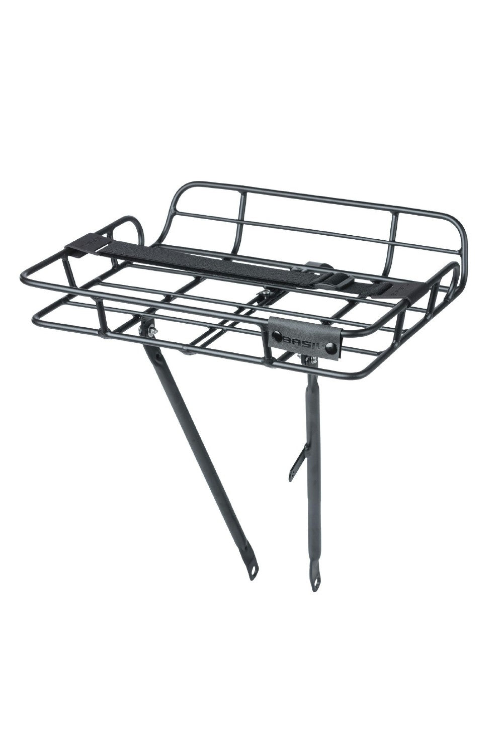 Basil Portland Front Carrier Black