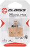 Clarks Sintered Disc Brake Pads w/ Carbon for Shimano