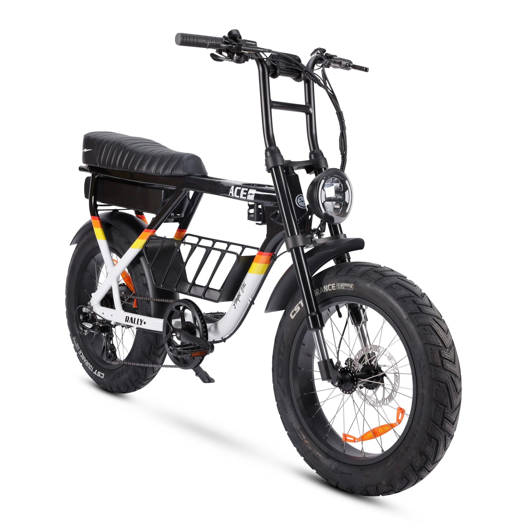 Ampd Bros Ace-X Rally Edition 750w Electric Bike FAT TYRE E-BIKES Melbourne Powered Electric Bikes Step Over 
