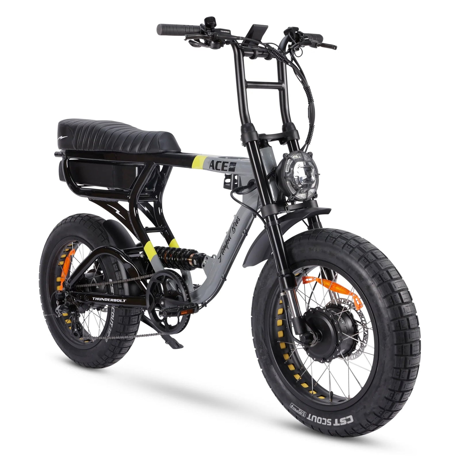 Ampd Bros Ace-X Demon² Dual Motor Fat E-bike FAT TYRE E-BIKES Melbourne Powered Electric Bikes Thunderbolt 